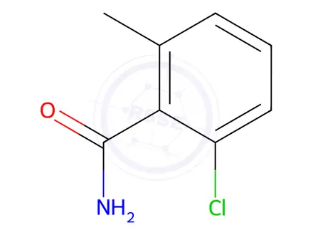 Chemical structure of 2-Chloro-6-methylbenzamide