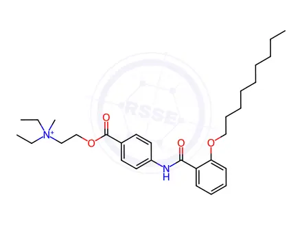 Chemical structure of Otilonium Bromide Impurity 9