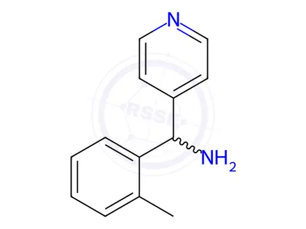Chemical structure of [(2-Methylphenyl)(4-pyridinyl)methyl]amine Dihydrochloride