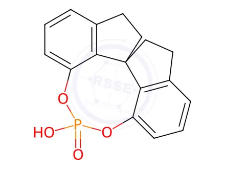 Chemical structure of (11aR)-5-hydroxy-10,11,12,13-tetrahydro-5-oxide-Diindeno[7,1-de:1',7'-fg][1,3,2]dioxaphosphocin