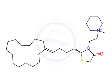 Chemical structure of Daptomycin Impurity 17