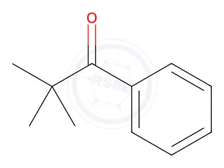 Chemical structure of 2,2-Dimethylpropiophenone