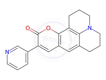 Chemical structure of Coumarin 510