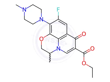 Chemical structure of Levofloxacin USP Related Compound C