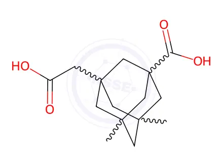 Chemical structure of Adamantane Impurity 40