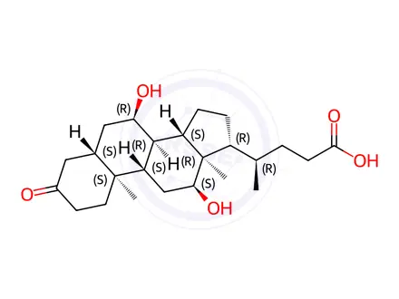 Chemical structure of Allocholic Acid Impurity 4