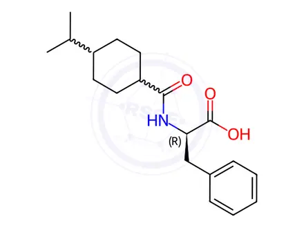 Chemical structure of Nateglinide Impurity 6 (Nateglinide EP Impurity C)