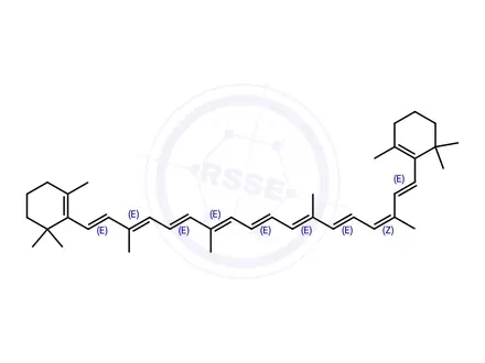 Chemical structure of Carotene Impurity 4 (Carotene EP Impurity D)