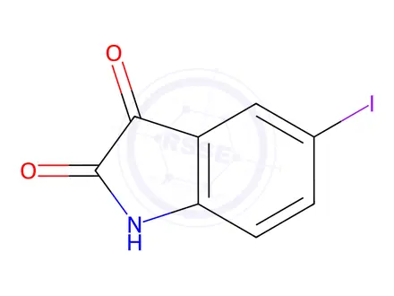Chemical structure of Isatin Impurity 5 (5-Iodoisatin)