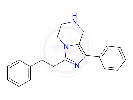 Chemical structure of 3-Phenethyl-1-phenyl-5,6,7,8-tetrahydroimidazo[1,5-a]pyrazine