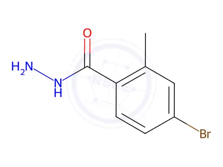 Chemical structure of 4-Bromo-2-methylbenzohydrazide