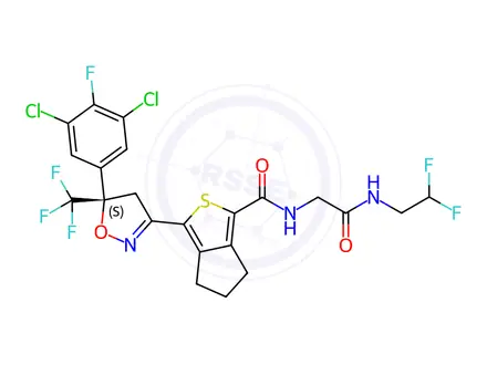Chemical structure of Lotilaner Impurity 72