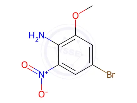 Chemical structure of 4-Bromo-2-methoxy-6-nitroaniline