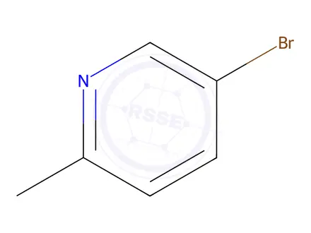 Chemical structure of 5-Bromo-2-methylpyridine