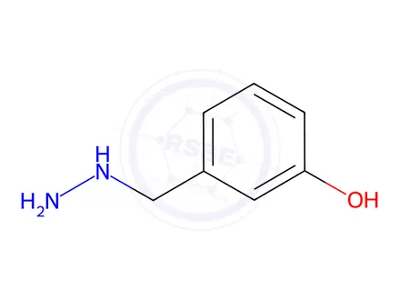 Chemical structure of 3-(HYDRAZINYLMETHYL)PHENOL DIHYDROCHLORIDE