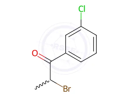 Chemical structure of Bupropion impurity M1-9