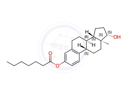Chemical structure of Estradiol Impurity 18