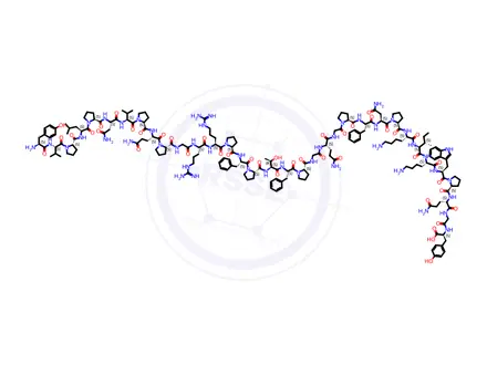 Chemical structure of Abaecin