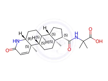 Chemical structure of Finasteride Impurity 5