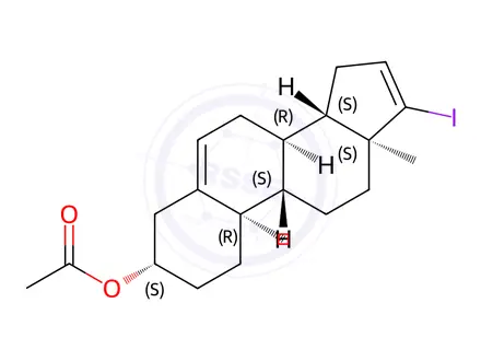 Chemical structure of Abiraterone Acetate Impurity 25
