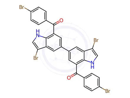 Chemical structure of Bromfenac Impurity 63