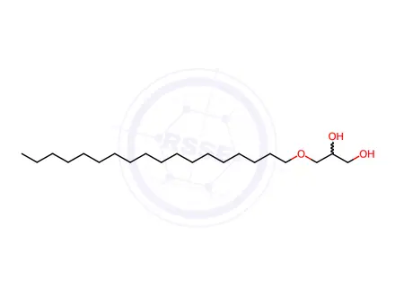 Chemical structure of Monoglycerides