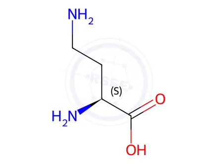 Chemical structure of L-2,4-Diaminobutyric Acid Dihydrochloride