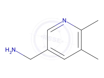 Chemical structure of (5,6-Dimethylpyridin-3-yl)methanamine