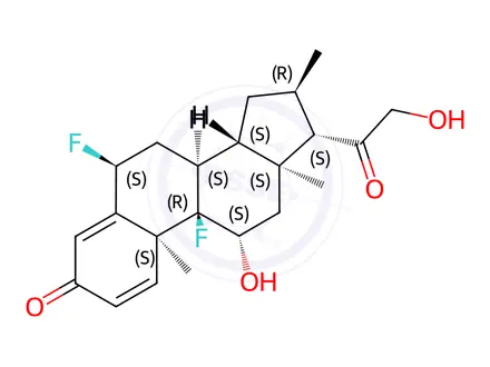 Chemical structure of Difluocortolone