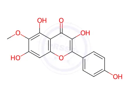 Chemical structure of Rutoside Trihydrate Impurity 16