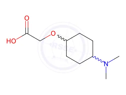 Chemical structure of 2-((4-(Dimethylamino)cyclohexyl)oxy)acetic acid