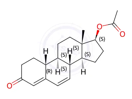 Chemical structure of Dehydronandrolon