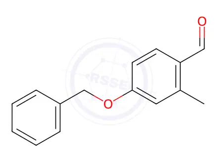 Chemical structure of 4-(Benzyloxy)-2-methylbenzaldehyde