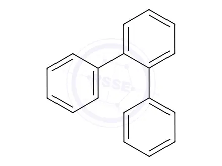 Chemical structure of o-Terphenyl