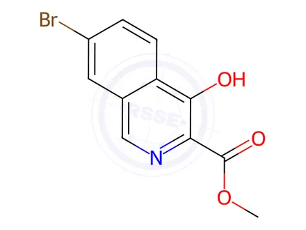 Chemical structure of Roxadustat Impurity 11