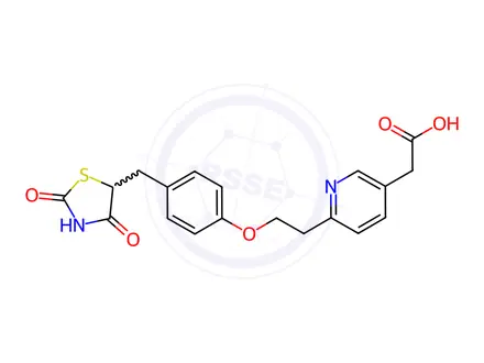 Chemical structure of Pioglitazone Hydrochloride Impurity 19