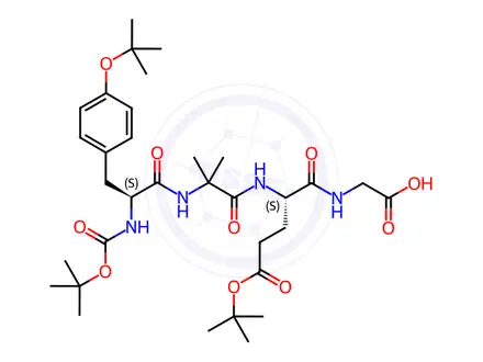 Chemical structure of Tirzepatide Impurity 91