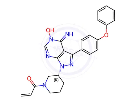 Chemical structure of Ibrutinib Impurity 31