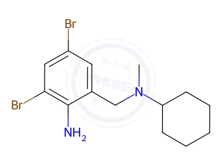 Chemical structure of Bromhexine