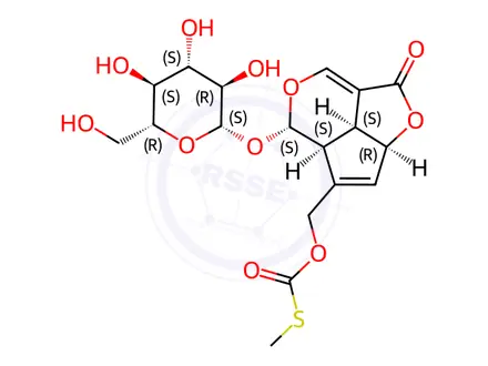 Chemical structure of Paederoside