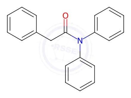 Chemical structure of 2,N,N-Triphenylacetamide
