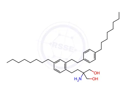 Chemical structure of Fingolimod EP Impurity E(Hydrochloride)