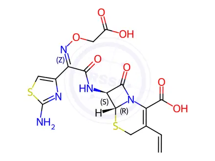 Chemical structure of Cefixime-Impurity C (Disodium Salt)