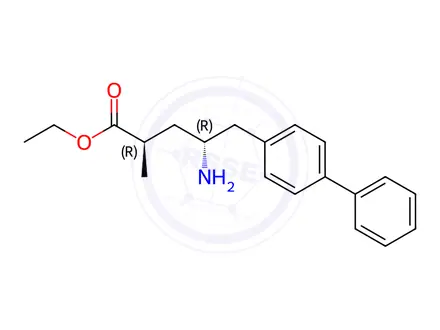 Chemical structure of LCZ696(valsartan + sacubitril) Impurity 50