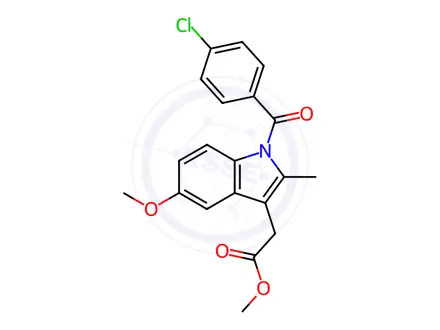 Chemical structure of Indomethacin EP Impurity H