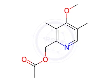 Chemical structure of Omeprazole Impurity L