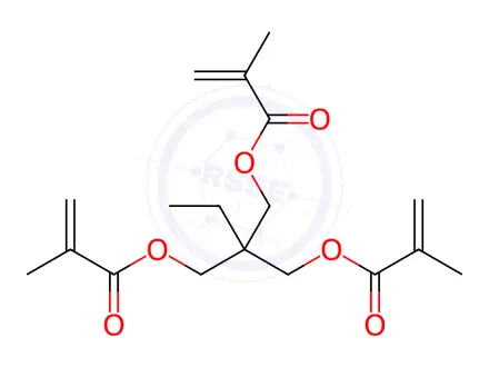 Chemical structure of Benzenemethanaminium, ar-ethenyl-N,N,N-trimethyl-, chloride, polymer with diethenylbenzene and 1,1'-[2-ethyl-2-[[(2-methyl-1-oxo-2-propen-1-yl)oxy]methyl]-1,3-propanediyl] bis(2-methyl-2-propenoate)