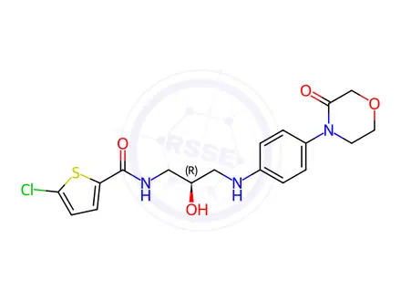 Chemical structure of Rivaroxaban Degradation Impurity A