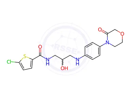 Chemical structure of Rivaroxaban Impurity 52