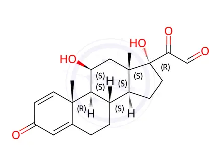 Chemical structure of Prednisolone Impurity 19
